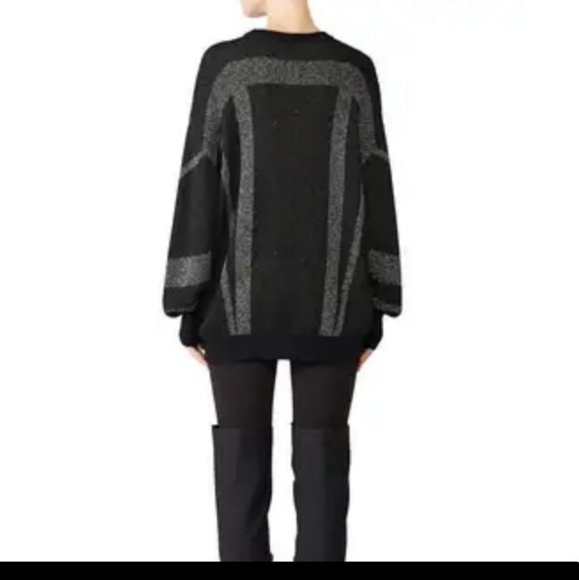 Iro Metallic Black and Silver Dock Sweater - Picture 2 of 9
